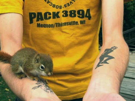 An unfortunate incident with an adorable ground squirrel
